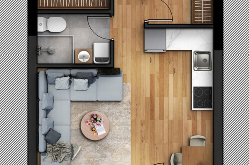 Foto - Etagenwohnung in zum Kaufen