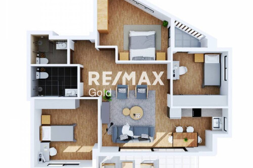 Foto - Etagenwohnung in zum Kaufen