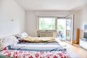 Schlafzimmer 2 - 2 Zimmer Terrassenwohnung in Mannheim