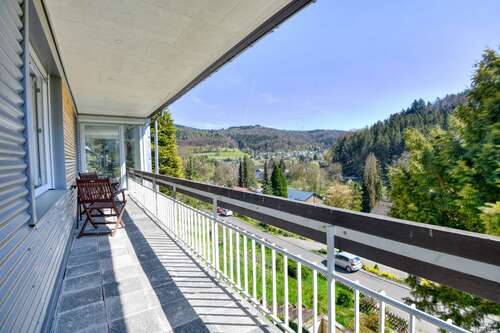 Terrasse_Wohnzimmer4 - 7 Zimmer Erdgeschoßwohnung zum Kaufen in Heidelberg