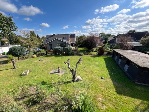 Blick in den Garten - 6 Zimmer Einfamilienhaus in Düdenbüttel