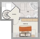 Grundriss Studioebene - 