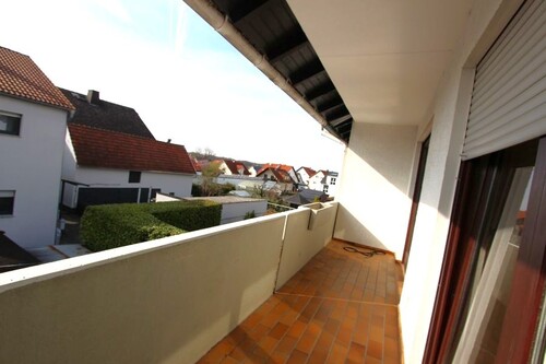 sogar mit Balkon - 