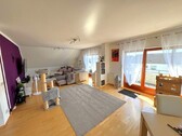Wohnzimmer - 3 Zimmer Maisonettenwohnung zur Miete in Seligenstadt