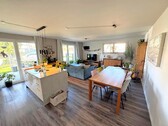 Wohnzimmer - 3 Zimmer Erdgeschoßwohnung zur Miete in Seligenstadt