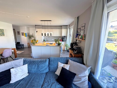 offene Küche - 3 Zimmer Erdgeschoßwohnung in Seligenstadt