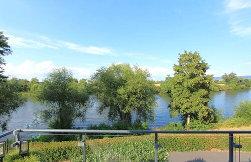 vom Balkon - 4 Zimmer Maisonettenwohnung in Seligenstadt