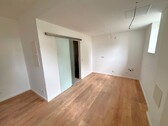 offene Küche + Zugang Duschbad - 1 Zimmer Etagenwohnung in Seligenstadt