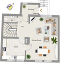 Grundriss EG - Einfamilienhaus mit 120,00 m&sup2; in Seligenstadt zum Kaufen