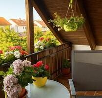 IDYLLISCH UND GEPFLEGT MIT TRAUMHAFTEM BALKON - Schwabhausen