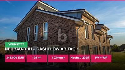 Foto - NEUBAU-DHH  CASHFLOW AB TAG 1 - 348.000,00&nbsp;EUR Kaufpreis, ca.&nbsp; 125,00&nbsp;m&sup2;&nbsp;Wohnfl&auml;che