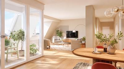 Foto - 2 Zimmer Dachgeschoßwohnung zum Kaufen in Berlin-Schöneberg