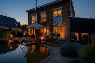 Foto - WOHNEN WIE IM URLAUB  MIT SCHWIMMTEICH!