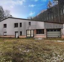 GEWERBEHALLE MIT VIEL GRUNDSTÜCK - Kleinschmalkalden