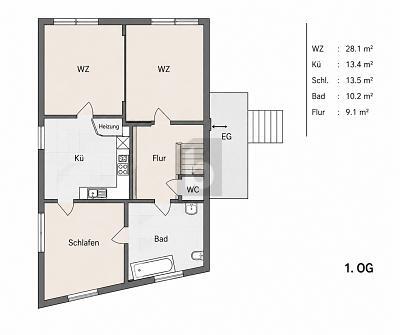 Foto - 4 Zimmer Wohn- & Geschäftshaus zum Kaufen in Wilster