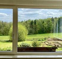 UNVERBAUBARE SICHT MIT GARTEN, SAUNA UND VIEL PLATZ - Irsee