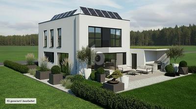 Foto - NEUBAU - FREISTEHEND, MASSIV UND MODERN - KFW 40