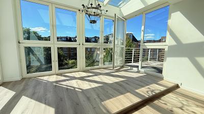 Foto - IM WINTERGARTEN ÜBER DEN DÄCHERN VON OTTENSEN