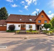 SEPARATES HAUPTHAUS + 3 VERMIETETE WOHNEINHEITEN - Jagstzell