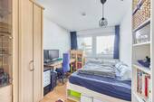 Schlafzimmer - Etagenwohnung mit 50,00 m&sup2; in Heidelberg zum Kaufen