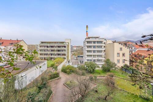 Aussicht vom Balkon - 