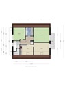 Grundriss Obergeschoss (Einliegerwohnung) - 
