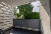 Balkon mit Ausblick ins Grüne - 