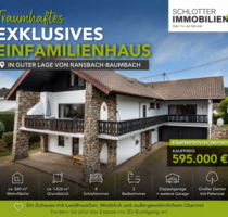 Repräsentatives Einfamilienhaus mit großem Garten - Ransbach-Baumbach