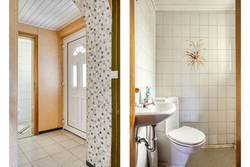 Eingang und Gäste-WC - 