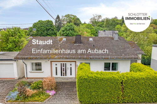 Startbild - Großes Einfamilienhaus in ruhiger Lage am Aubach