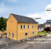 Großes Ein- Zweifamilienhaus + Scheune + Garten - Wirges