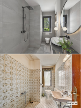 Bad EG Visualisierung - 6 Zimmer Doppelhaushälfte in Aachen