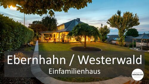 Hochwertiges Einfamilienhaus in Aussichtslage - Exklusives Einfamilienhaus mit Garten & Fernsicht