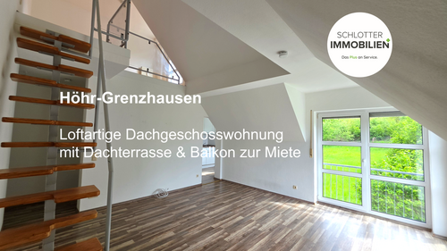 Lofartige Dachgeschoswohnung - Einzigartige Dachgeschoss Wohnung mit Dachterrasse