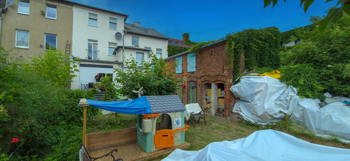 Gartenbereich - Mehrfamilienhaus, Wohnhaus mit 300,00 m² in Bernau bei Berlin zum Kaufen