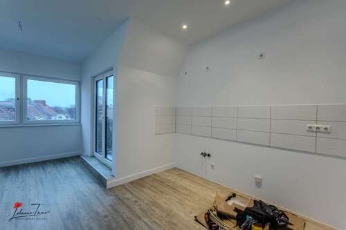 Wohnzimmer/Küche - 2 Zimmer Anlageobjekt zum Kaufen in Berlin