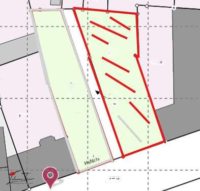 Flurkartenauszug - Anlageobjekt in Leipzig