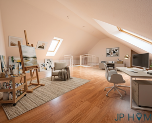 Wohnen mit Atelierflair – Maisonettewohnung in Wassernähe zum Zeuthener See