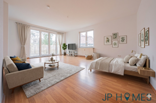 Wohn- und Schlafzimmer (Home Staging Design) - Kapitalanlage in Zeuthen ca. 4–5 % Renditepotenzial fußläufig zum See & S-Bahn