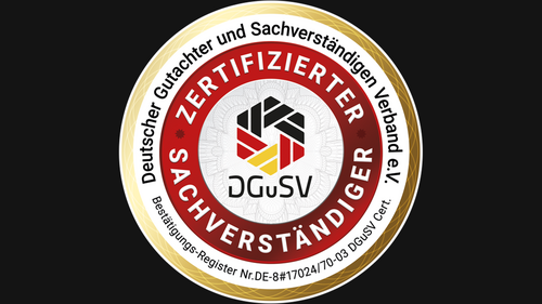 Sachverständigen Siegel - 