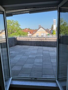 Foto - Wohnen auf 2 Etagen mit 2 Terrassen und Blick über MühlheimMain