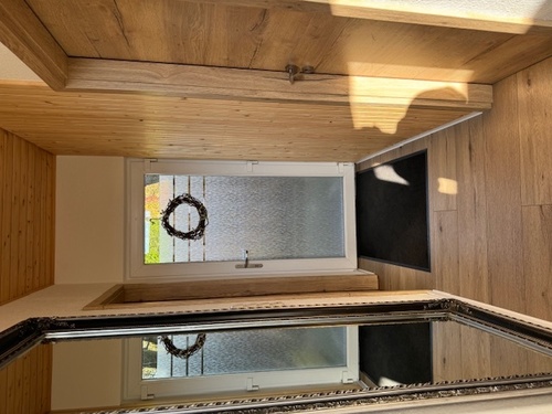 Eingangsbereich Holzhaus - 