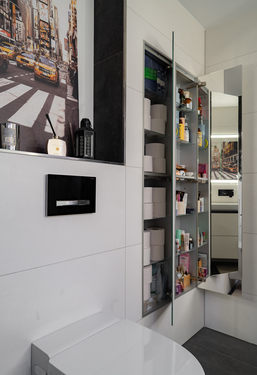 Einbauschrank im Bad - 