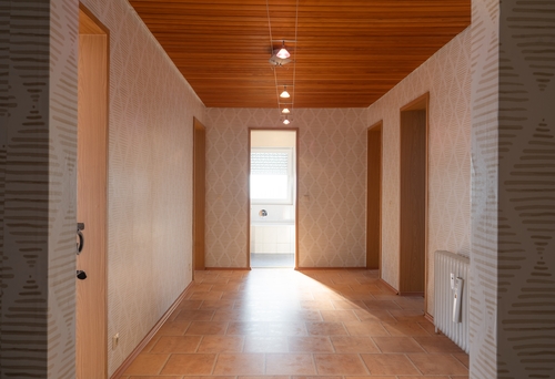 Wohnungslfur vom Eingang aus - 
