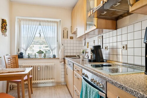 Küche - Etagenwohnung mit 69,40 m&sup2; in Warstein zum Kaufen