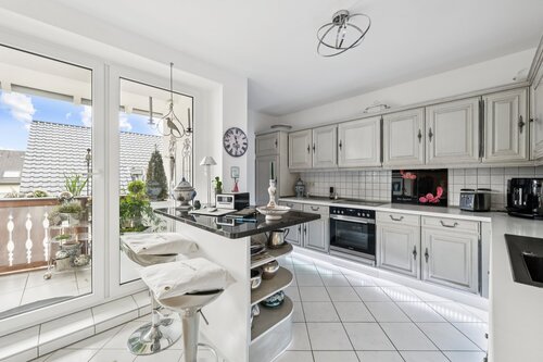 Küche - Etagenwohnung mit 90,55 m&sup2; in Bad Sassendorf zum Kaufen