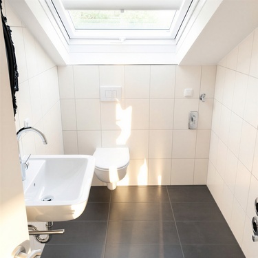 Badezimmer - (KI generiert) - Etagenwohnung mit 45,00 m&sup2; in Werl zum Kaufen