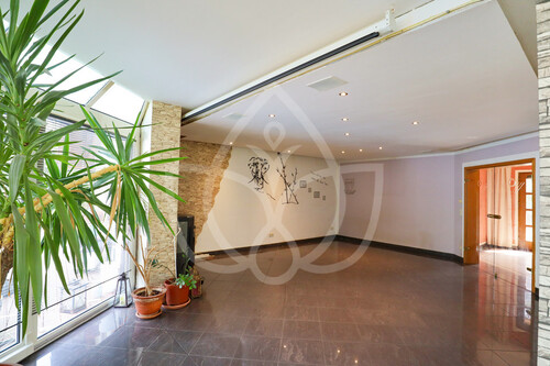 EG - Wohnbereich mit Wintergarten & Kamin - 4 Zimmer Einfamilienhaus in Spreenhagen / Markgrafpieske