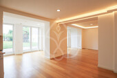 offene Wohnküche mit Terrassenzugang - 3 Zimmer Erdgeschoßwohnung in Berlin / Friedrichshagen