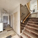 EG - Treppenhaus, hochwertiger Natursteinboden/Marmortreppe - 